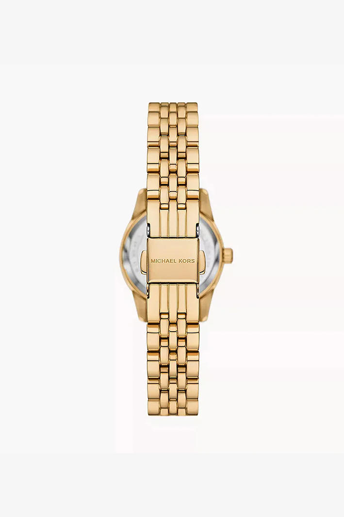 Michael Kors MK4813 Lexington Three-Hand Gold-Tone Stainless Steel Watch - Image 2