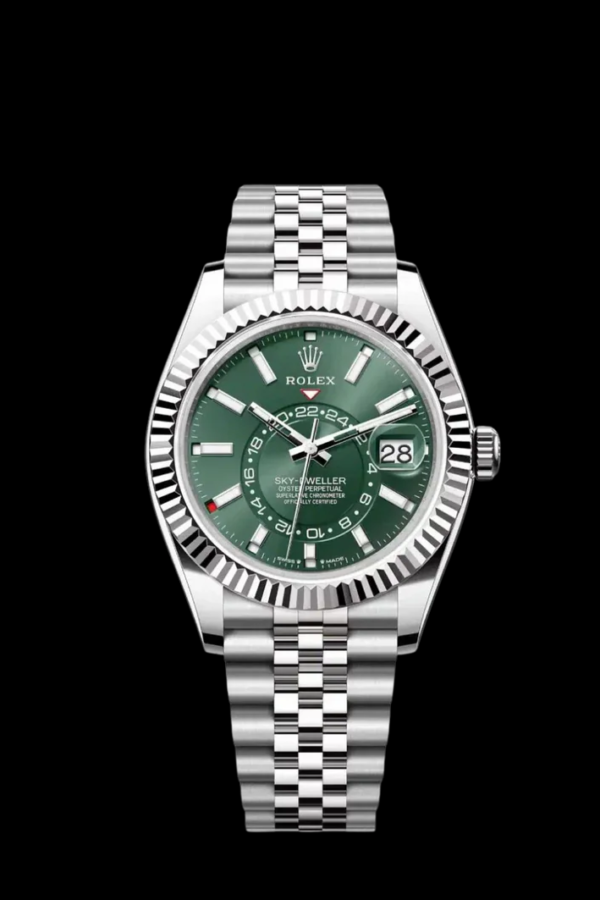 Sky-Dweller Watch Green Dial