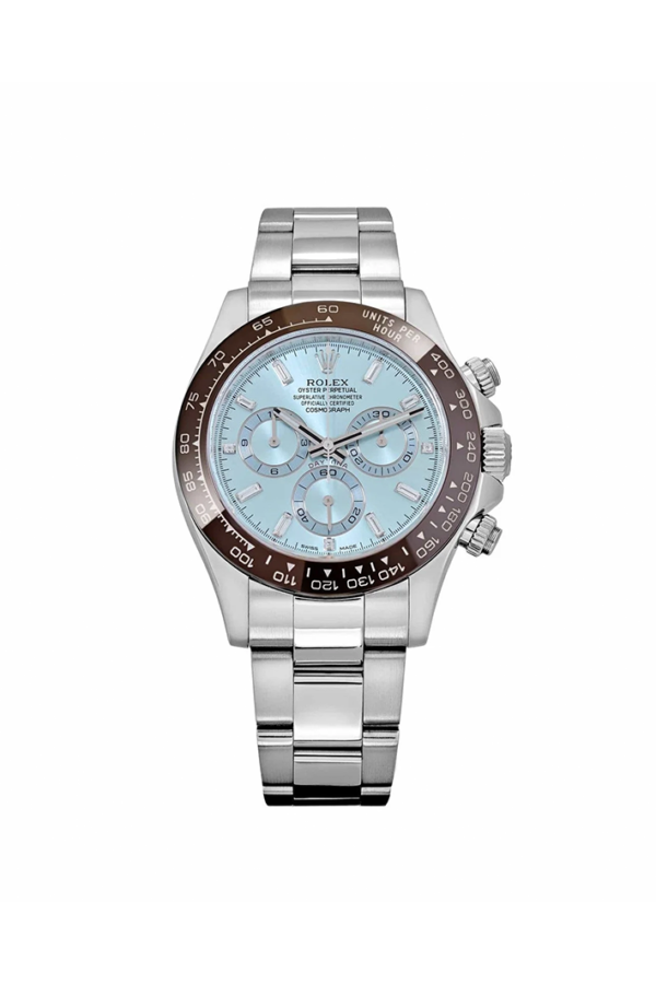 Rolex Cosmograph Daytona Watch For Men - Ice Blue Dial