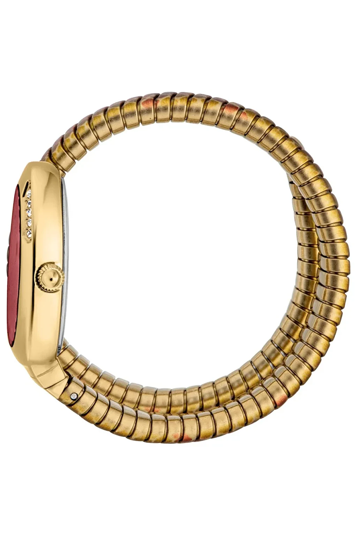 Just Cavalli Women’s JC1L251M0045 Quartz Watch – Signature Snake Design, Red Dial & Multicolored Stainless Steel Bracelet - Image 3