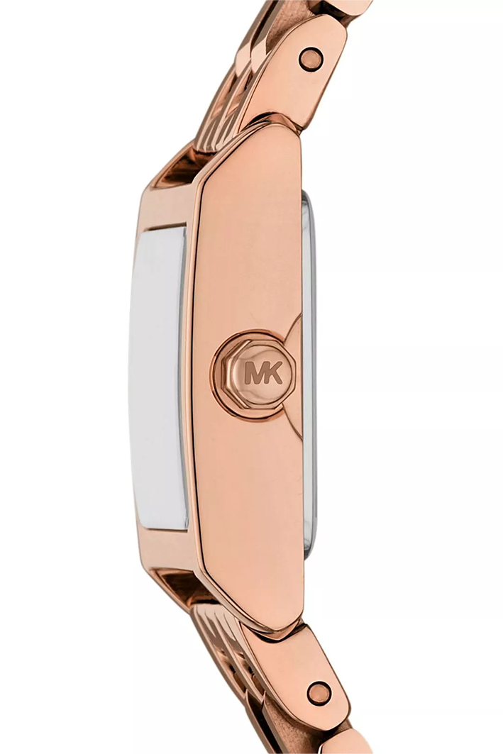 Michael Kors Georgie MK4932 Rose Gold-Tone Square Dial Ladies Watch - Image 3