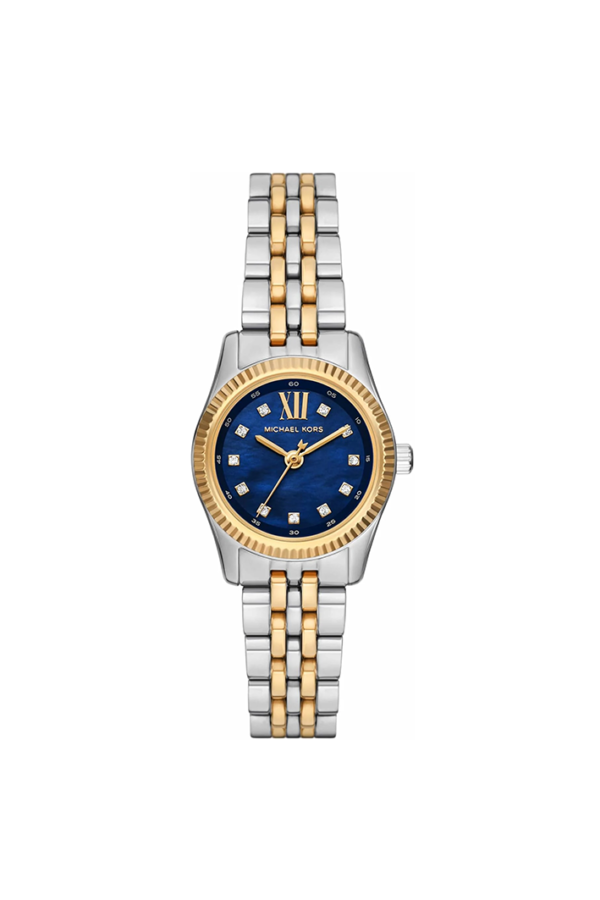 Women's Analog Quartz Watch with Stainless Steel Strap MK4865, Multicolor, Bracelet