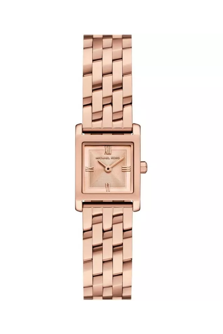 Michael Kors Georgie MK4932 Rose Gold-Tone Square Dial Ladies Watch