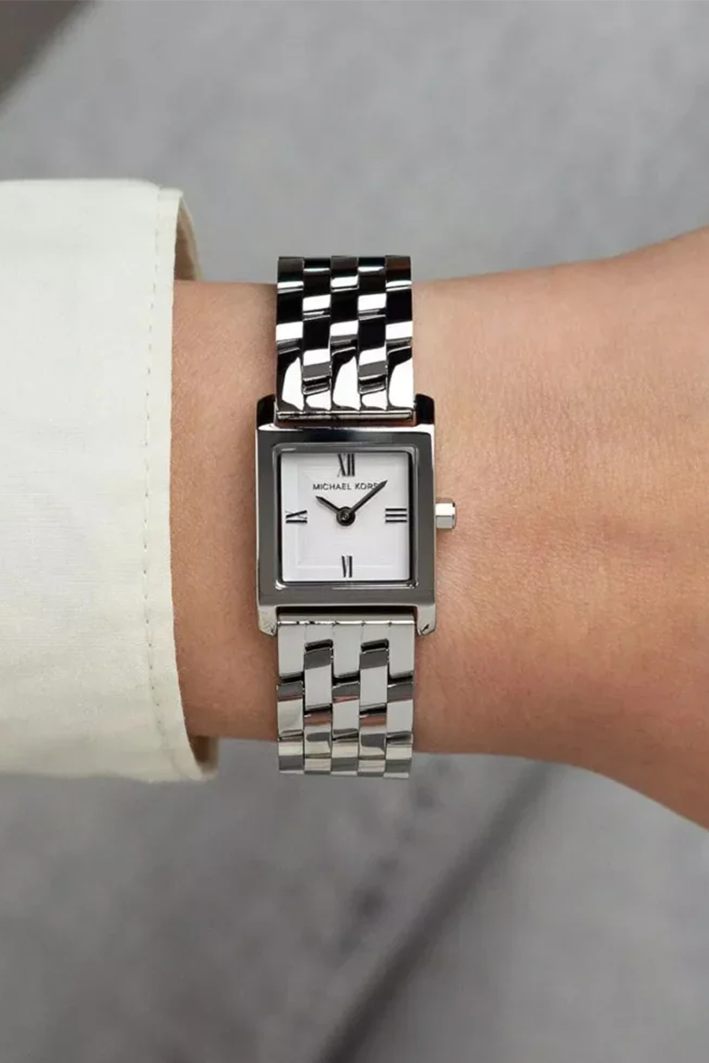 Michael Kors Georgie MK4933 Women’s Quartz Watch – Silver Dial Silver Stainless Steel Bracelet - Image 6