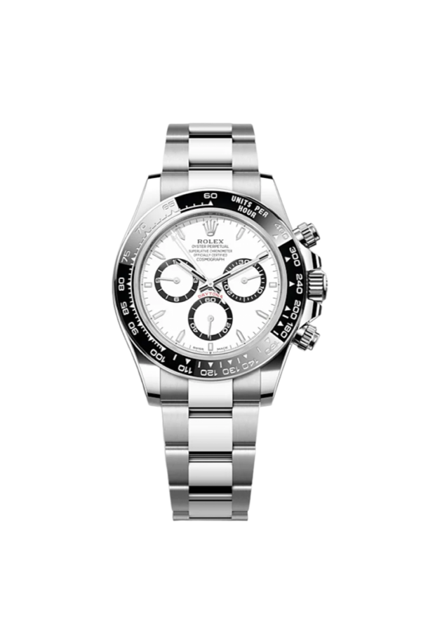 Rolex Cosmograph Daytona Watch For Men - White Dial