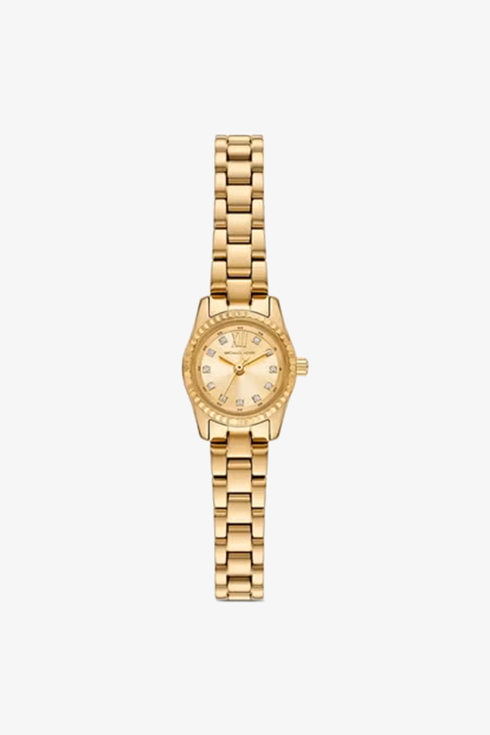 Michael Kors MK4862 Lexington Mini Gold Tone Women’s Watch – Elegant Quartz Dress Watch