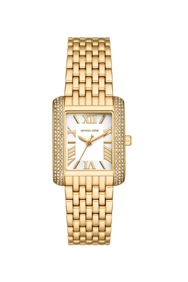 Michael Kors Emery MK4640 Women’s Gold White Dial Stainless Steel Watch
