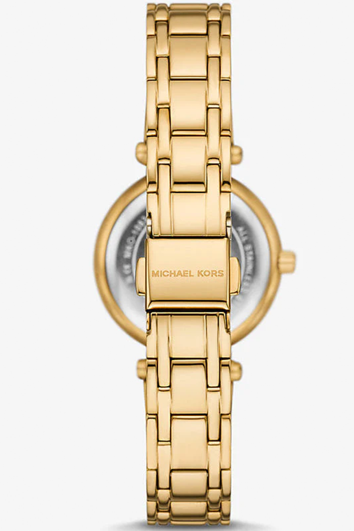 Michael Kors Lennox MK01083 Gold-Tone White Mother of Pearl Women's Watch - Image 2