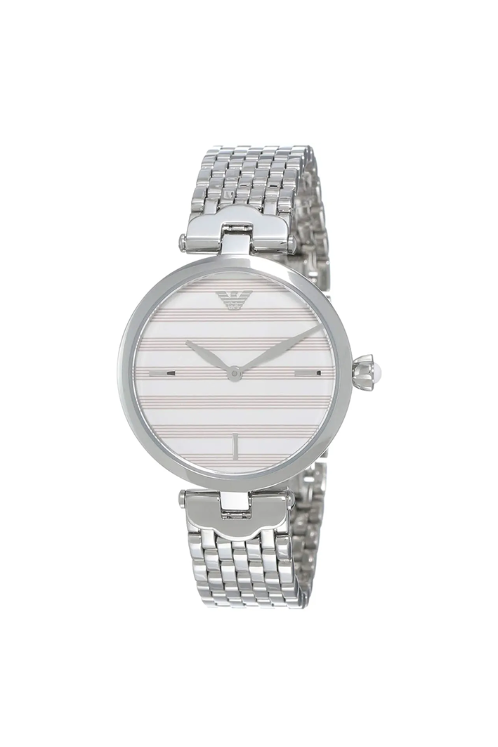 Emporio Armani Arianna AR11195 Women’s Watch – White Dial Stainless Steel Elegant Slim Fashion Watch - Image 2