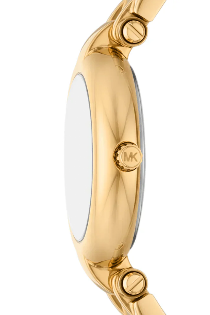 Michael Kors Lennox MK4892 Gold-Tone Green Mother of Pearl Women's Watch - Image 3