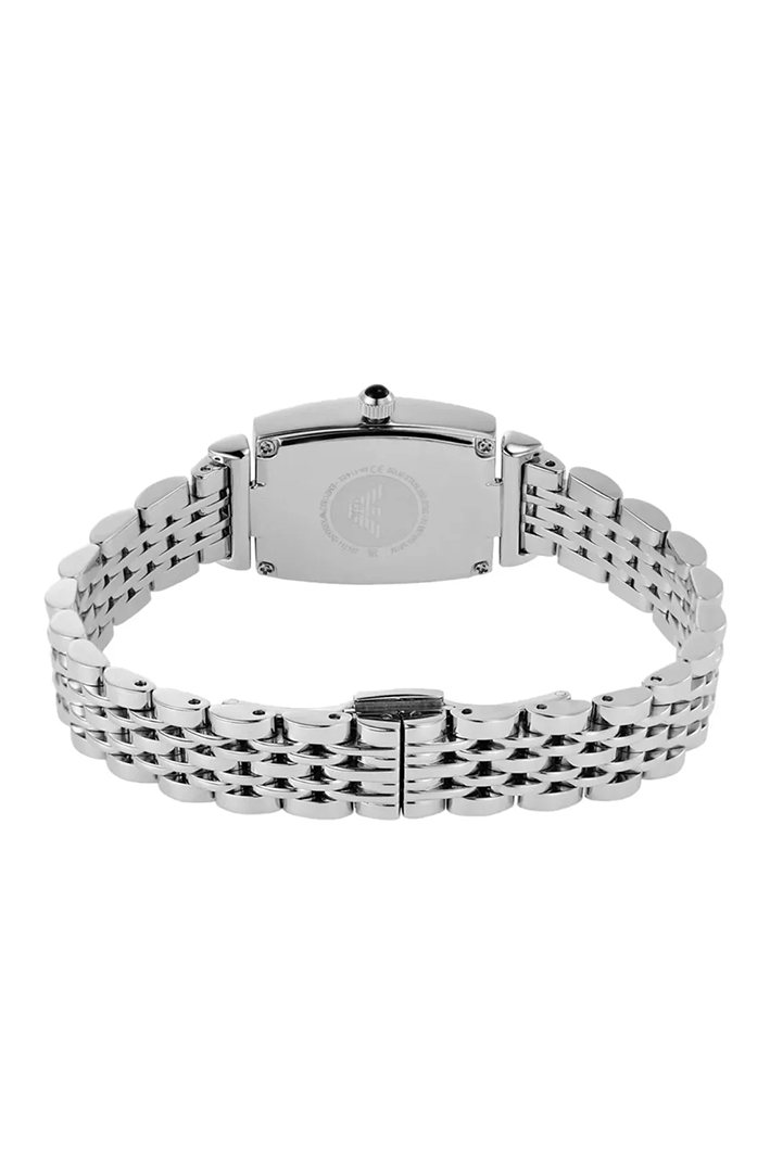 Emporio Armani Gianni T-Bar AR11405 Women’s Watch – White Dial Square Stainless Steel Elegant Fashion Watch - Image 5