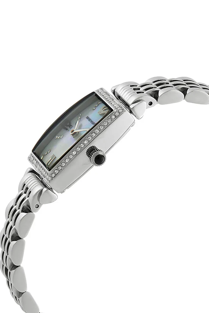 Emporio Armani Gianni T-Bar AR11405 Women’s Watch – White Dial Square Stainless Steel Elegant Fashion Watch - Image 3