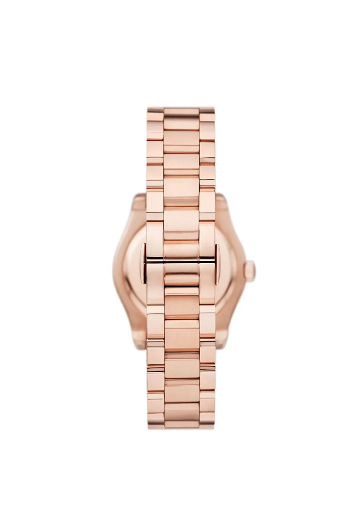 Emporio Armani AR11558 Women’s Rose Gold Stainless Steel Watch – Elegant Silver Dial 32mm - Image 3