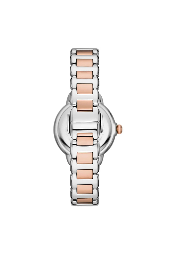 Emporio Armani AR11569 Women’s Watch – Mia Collection Two-Tone Stainless Steel (Silver & Rose Gold) Elegant 32mm Design - Image 2