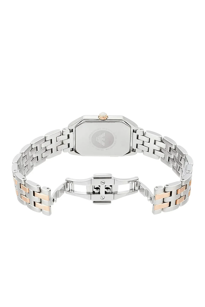 Emporio Armani Gioia AR11146 Women’s Watch – Square White Dial Two-Tone Stainless Steel Elegant Fashion Watch - Image 7
