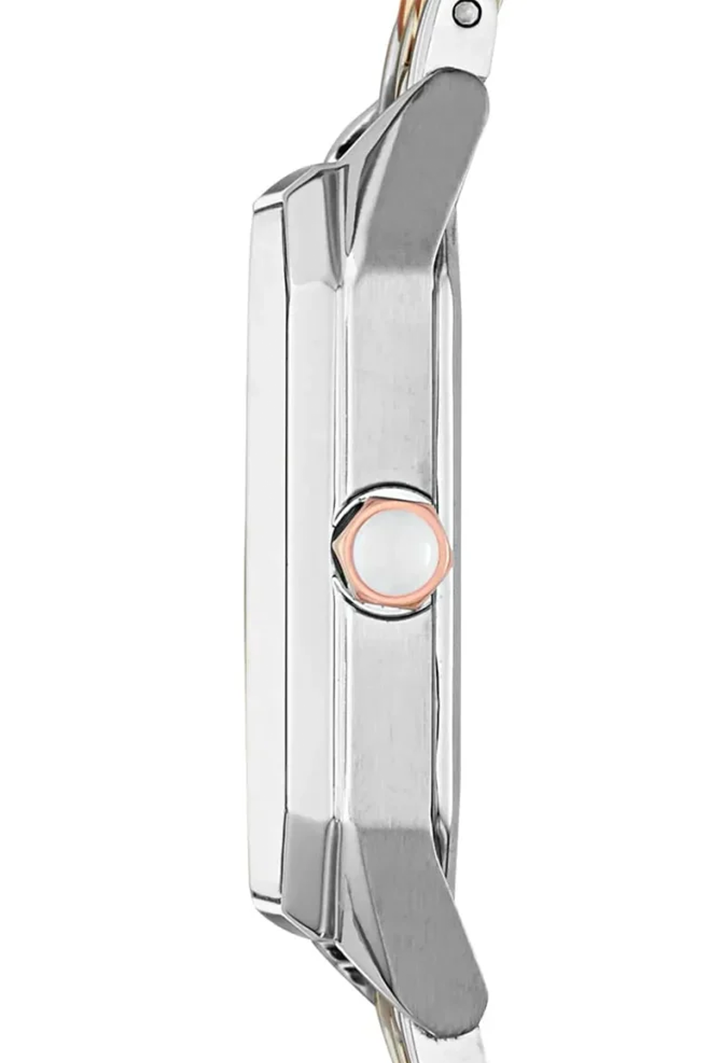 Emporio Armani Gioia AR11146 Women’s Watch – Square White Dial Two-Tone Stainless Steel Elegant Fashion Watch - Image 4