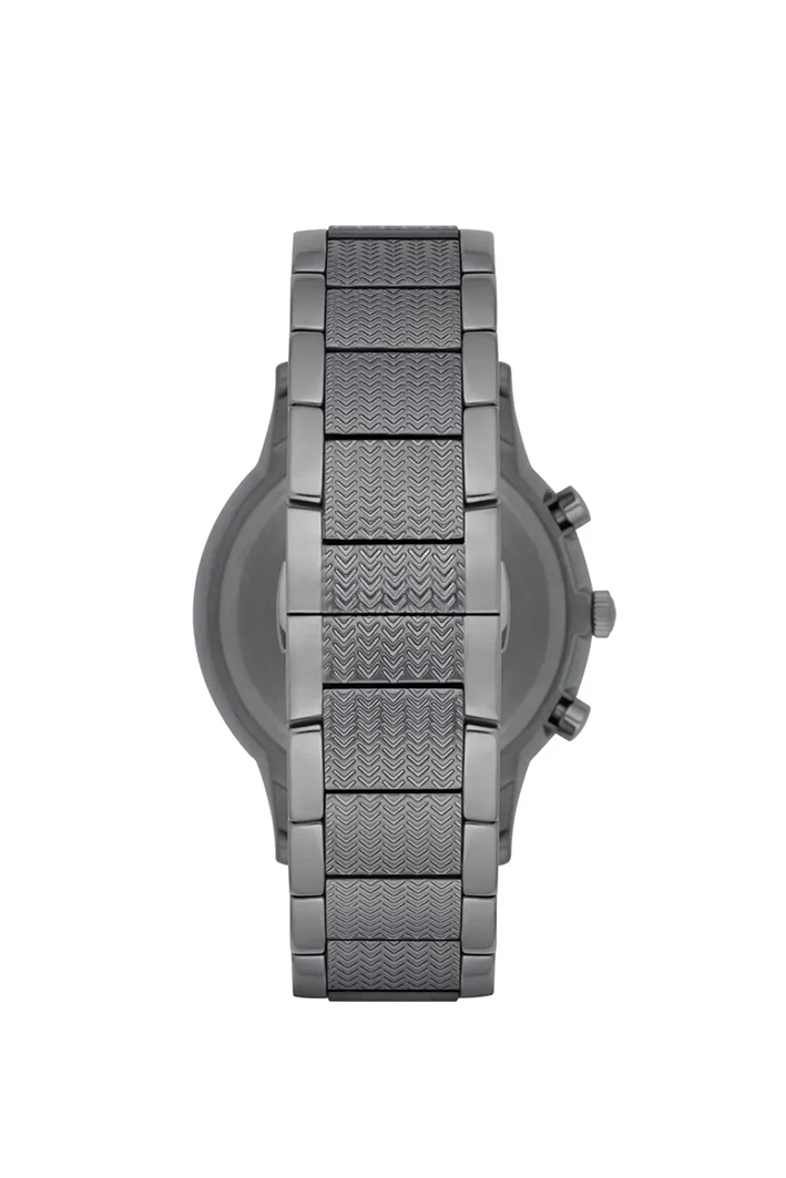 Emporio Armani Renato Large Men’s Watch AR2505 – Blue Dial, Stainless Steel Bracelet, 43mm - Image 3