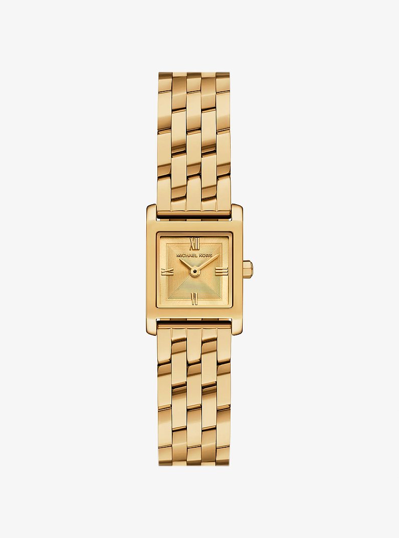 Michael Kors Georgie MK4931 Gold-Tone Square Dial Ladies Watch