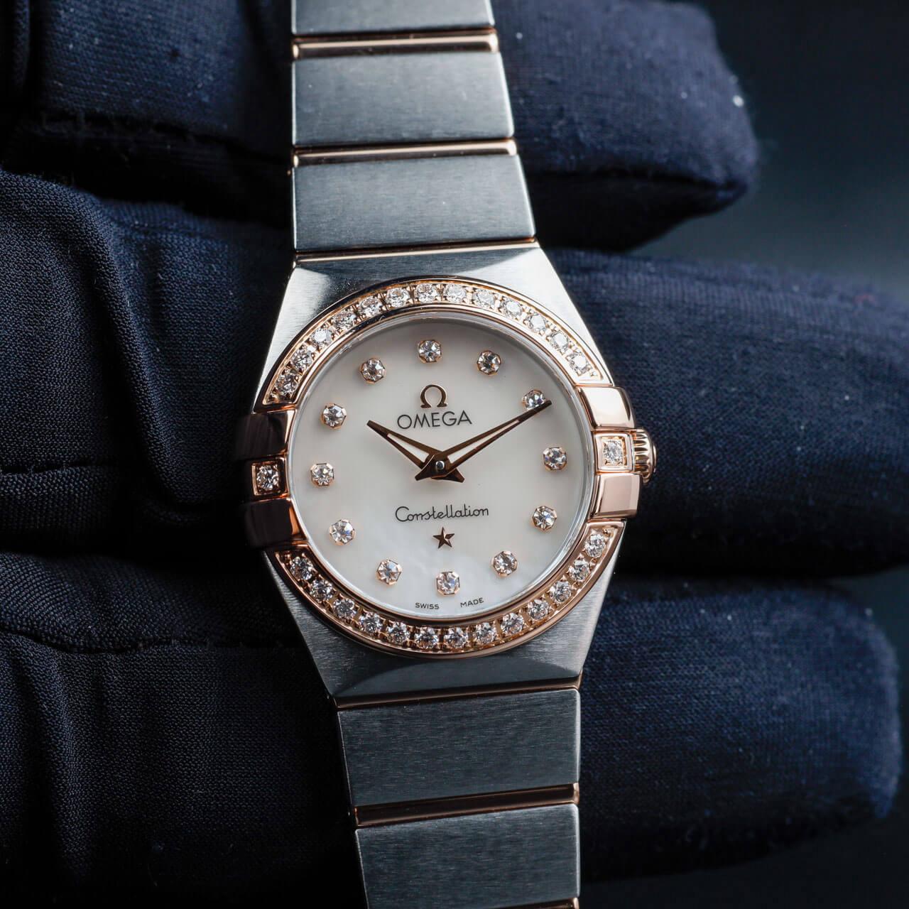 Omega Constellation 27 Two Tone Rose Gold x Steel - Image 5