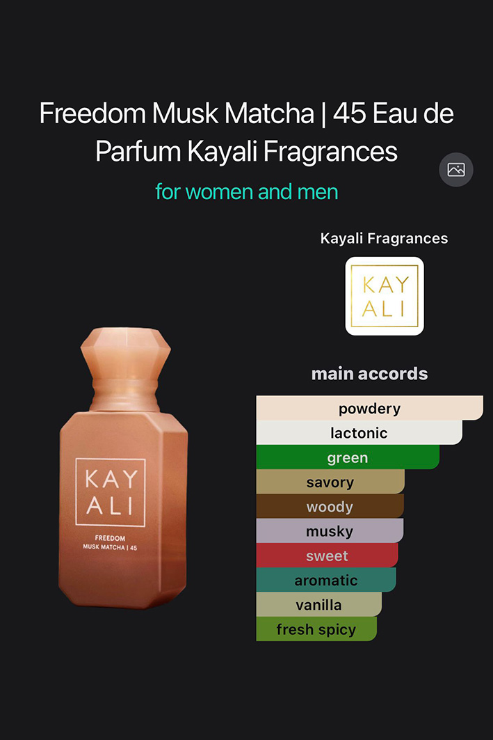 KAYALI Freedom Musk Matcha | 45 Eau de Parfum - Image 3